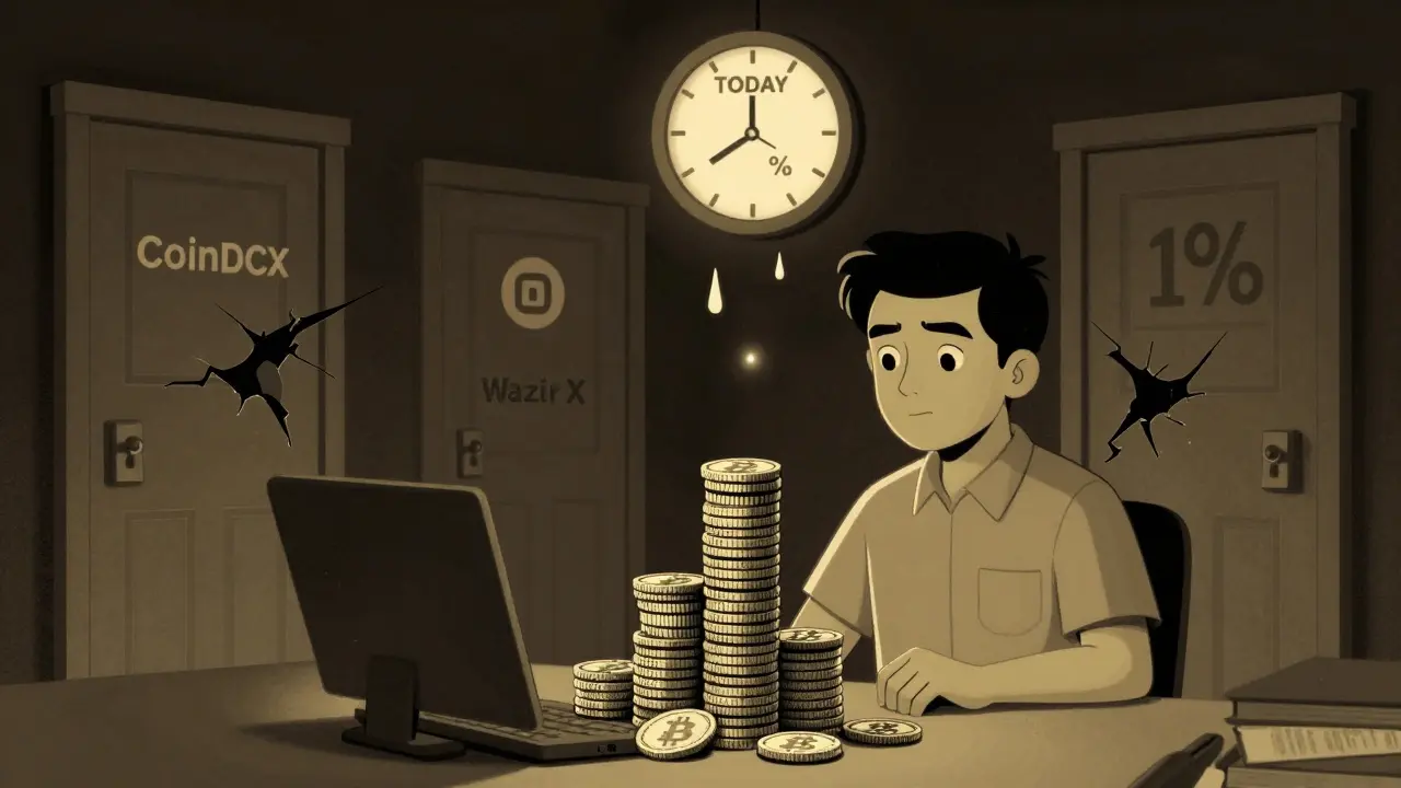 Un ingeniero acumula Bitcoin mientras sus intercambios se desmoronan y un 1% de impuesto cae como lluvia.