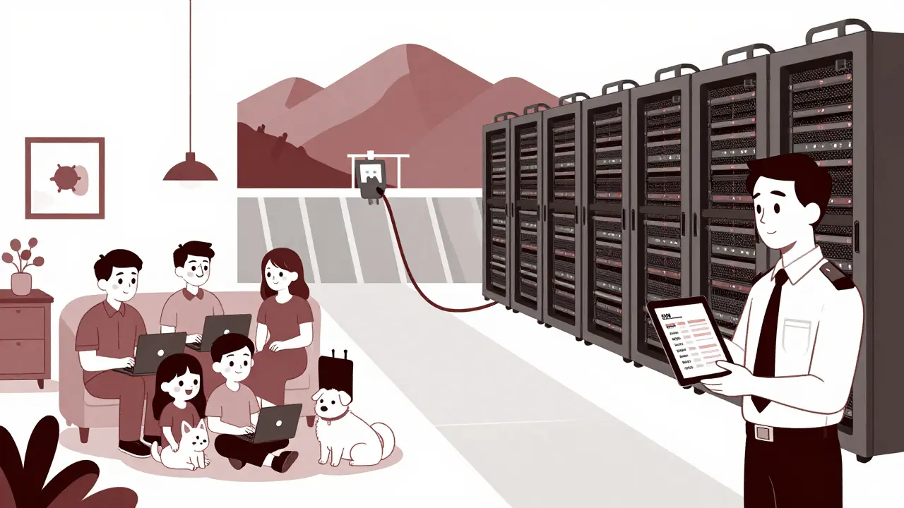 Contraste entre minería casera y comercial en Georgia, bajo supervisión regulatoria sutil.