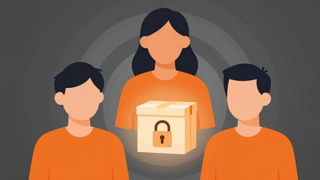 Roles emisor, titular y verificador conectados en esquema seguro