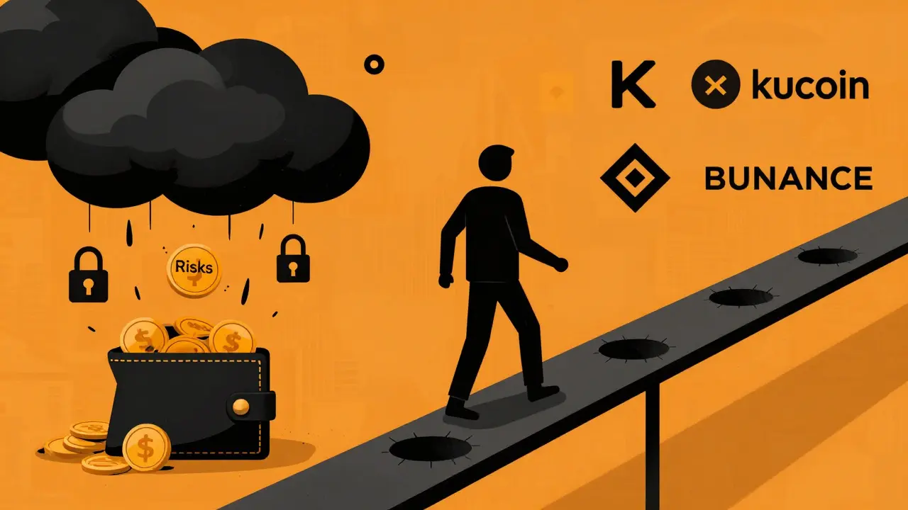 Comparación de riesgos técnicos vs exchanges seguros