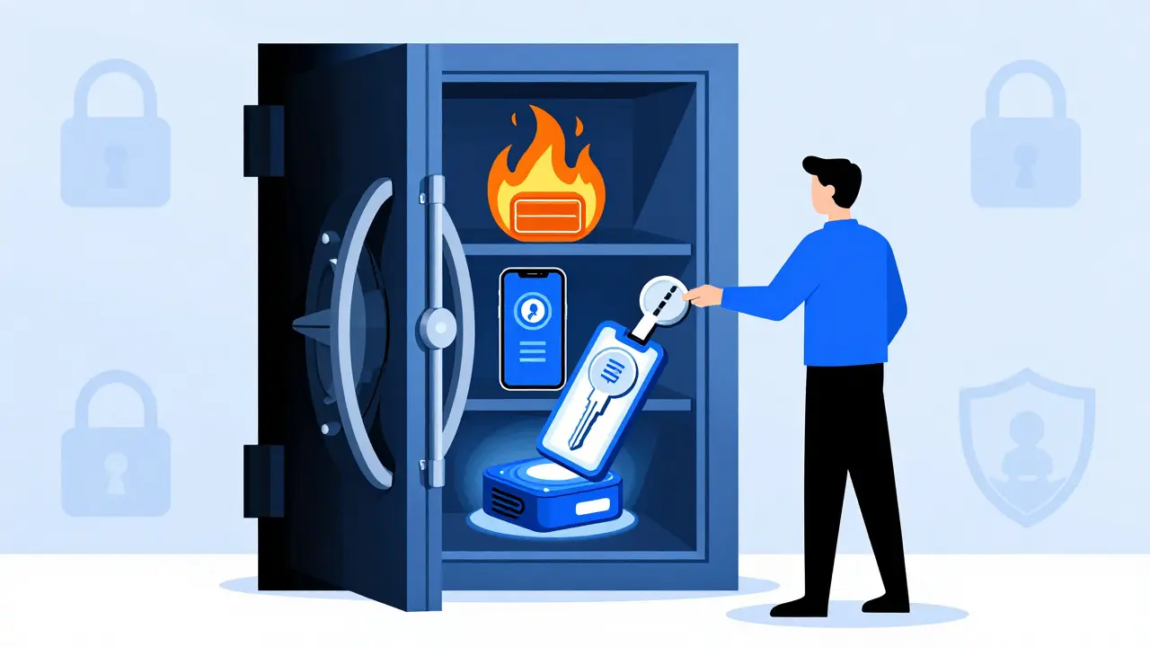 Niveles de seguridad para almacenar criptomonedas