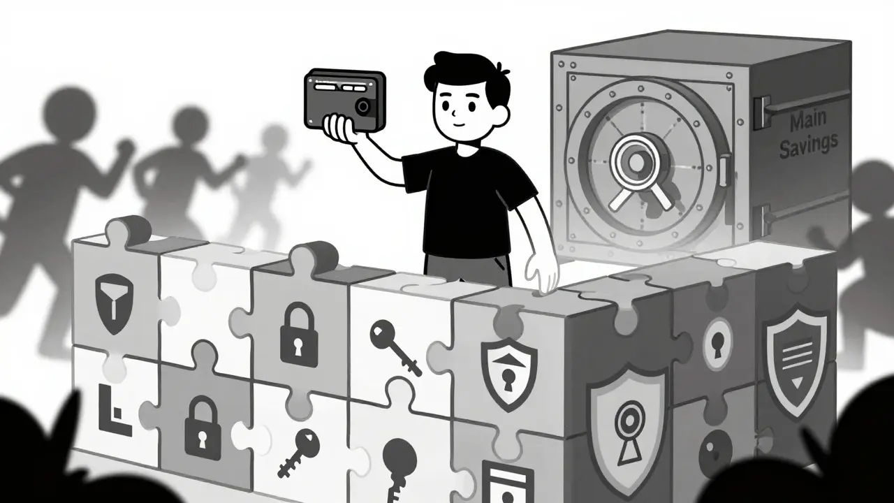 Protección de billeteras digitales con firewall y seguridad