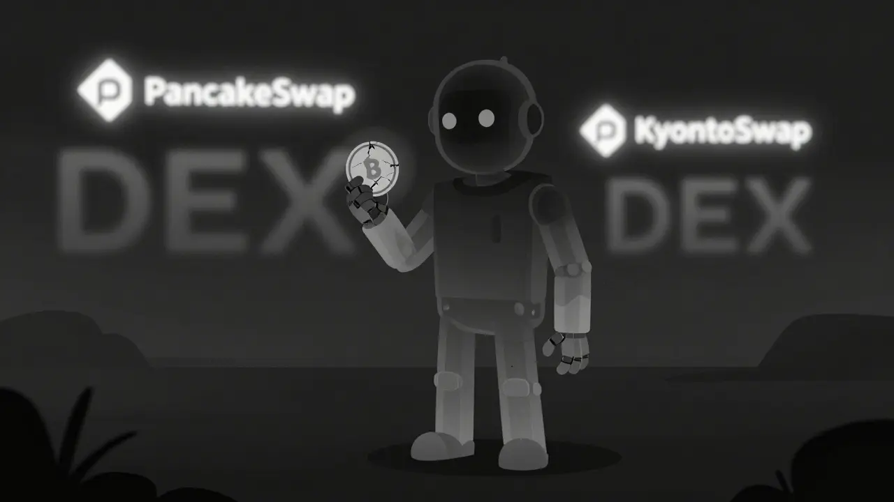 Representación artística del abandono y estancamiento del proyecto KSWAP