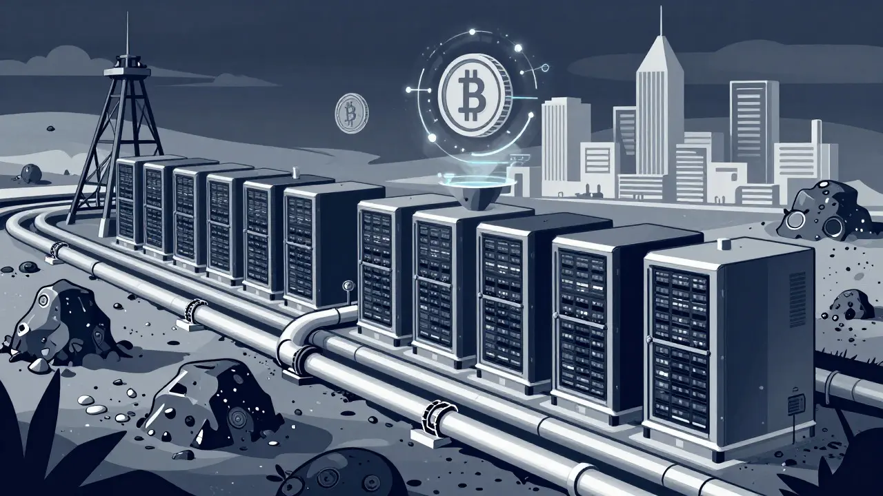 Centros de datos modernos y tecnología blockchain institucional en Islandia