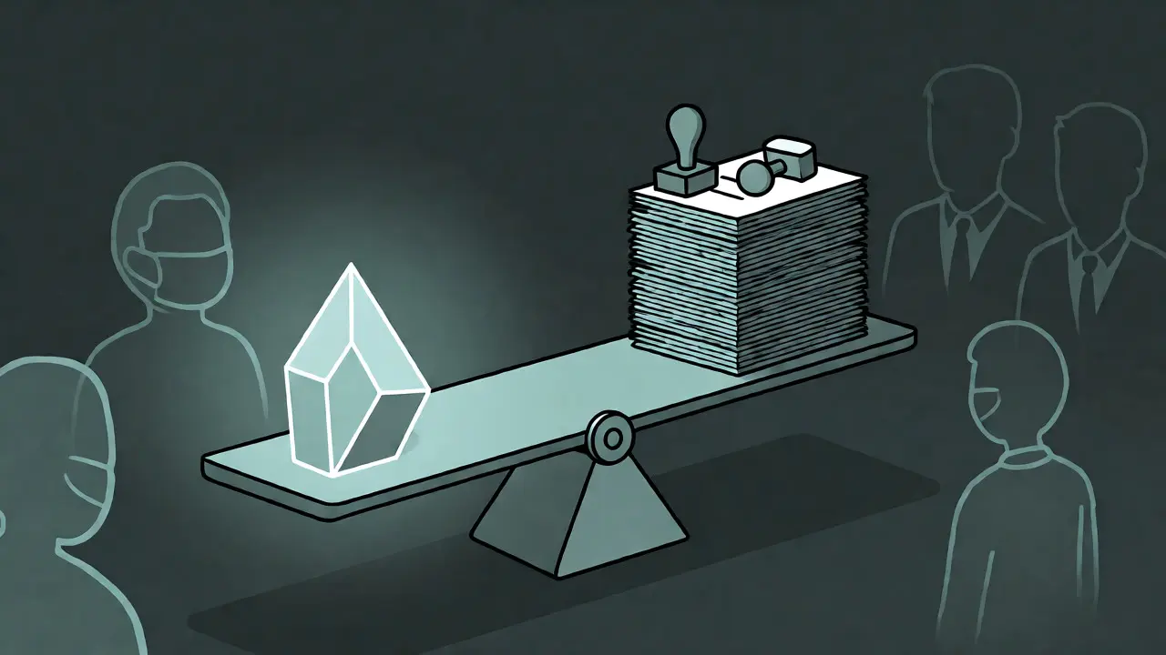 Balanza entre innovación criptográfica y burocracia regulatoria